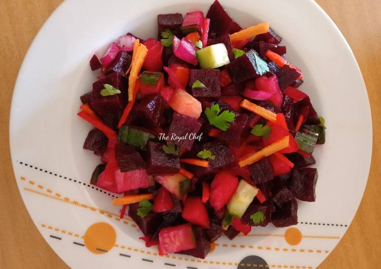 Simple Way to Prepare Homemade Beetroot salad