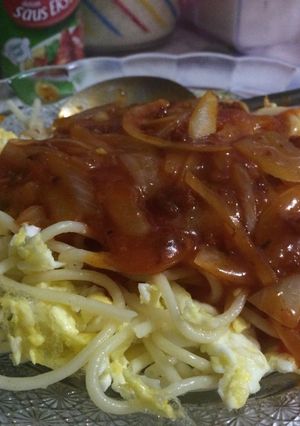 Foto resep Spaghetti egg bolognese