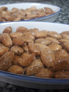 Una foto de Almendras fritas