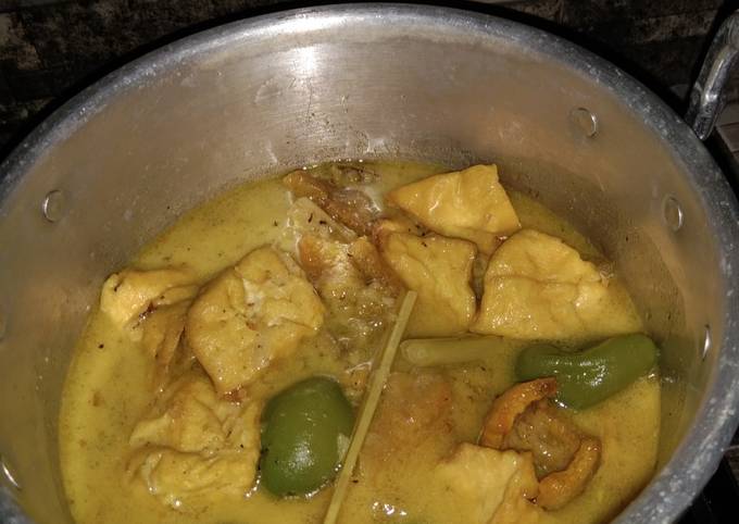 Langkah Mudah untuk Membuat Sayur Santan Tahu Spesial yang Enak Banget