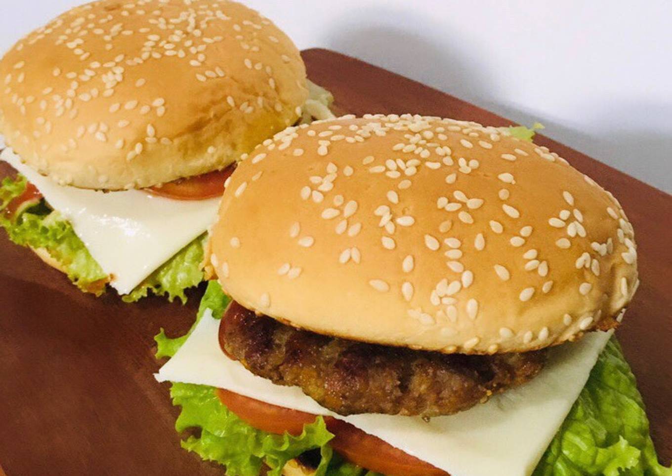 Patty Daging Sapi (Isian Burger)