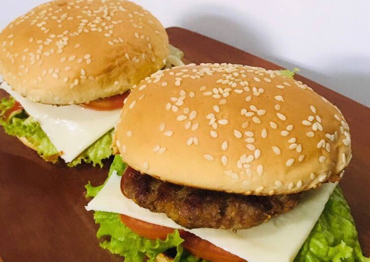 Resep Patty Daging Sapi (Isian Burger), Lezat