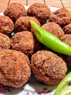Fasírt golyók muffin sütőben sütve recept fotója