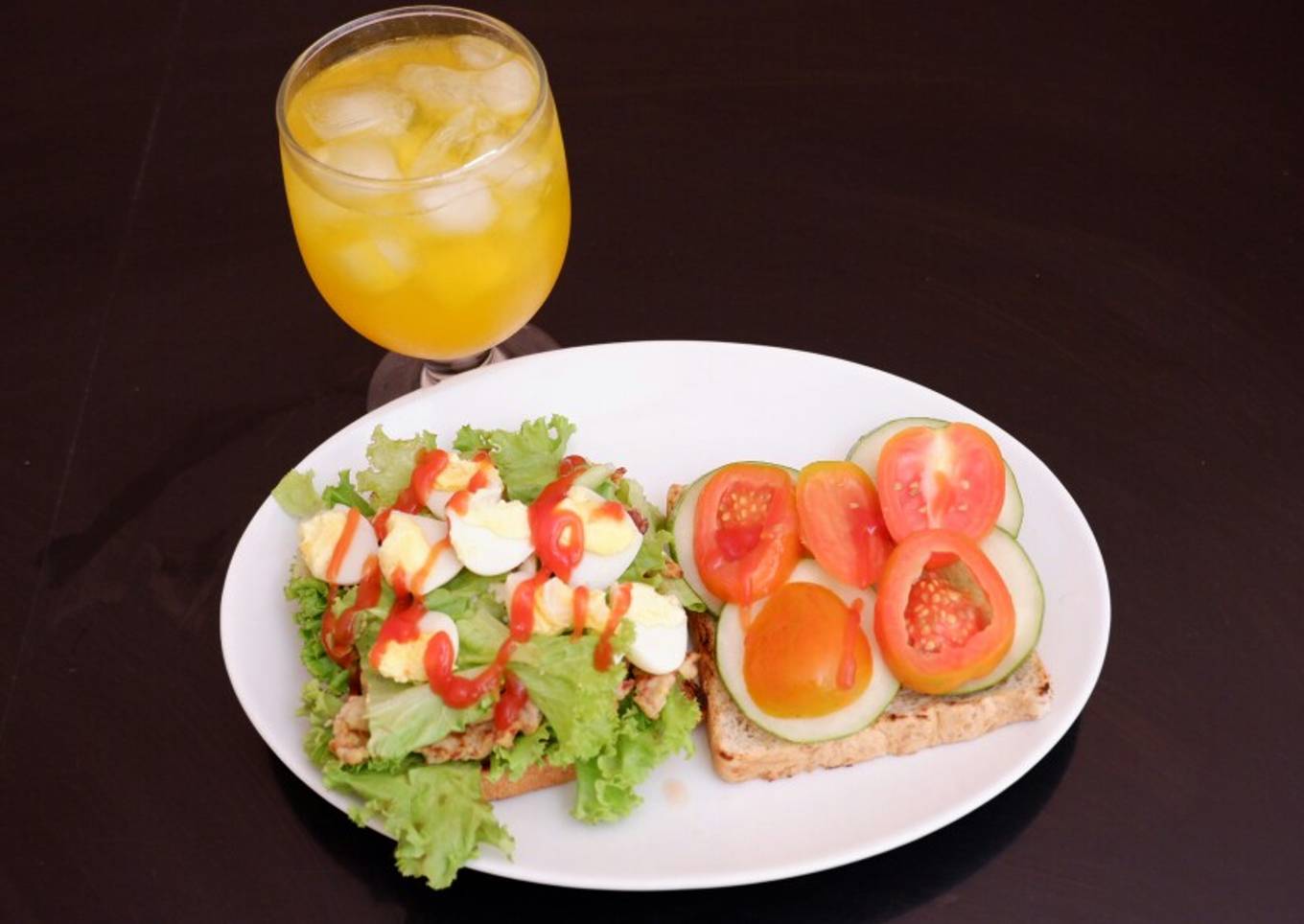 Sandwich roti gandum