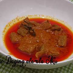 A picture of 188. Kalio Daging.