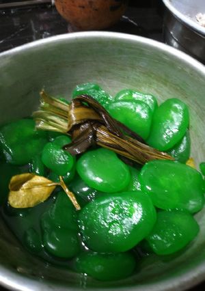 Foto resep Manisan Kolang Kaling aroma pandan