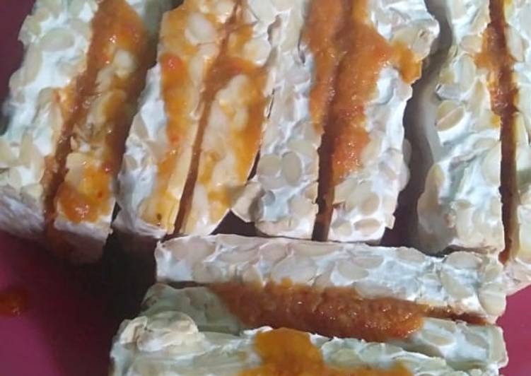 Langkah memasak Tempe mercon yang Sempurna
