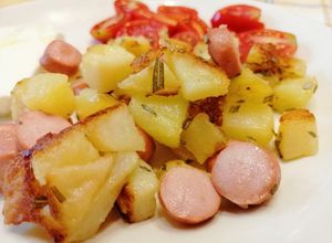 Foto di Patate con Wurstel