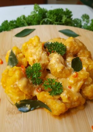 Foto resep Salted Egg Yolk Chicken