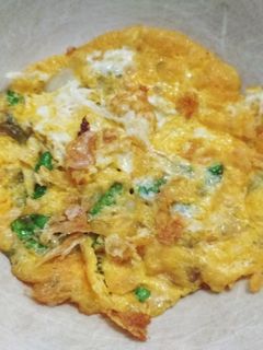Foto resep Telur dadar tumis bawang putih