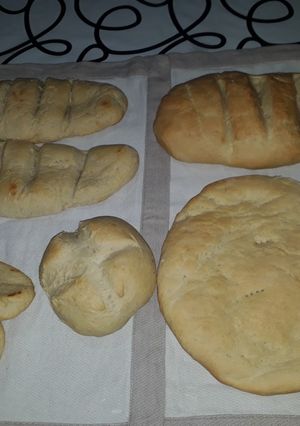 Una foto de Pancito casero casero