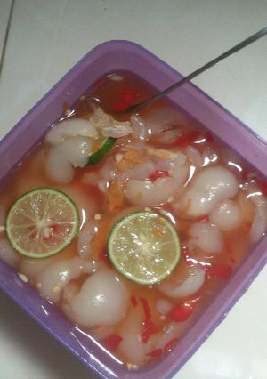 Foto resep Rujak rambutan segar