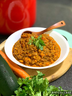 A picture of Roasted Tomatoes Bolognese Sauce.