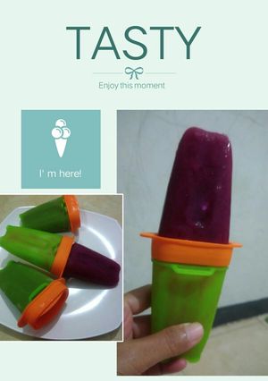 Foto resep Es loli buah segar
