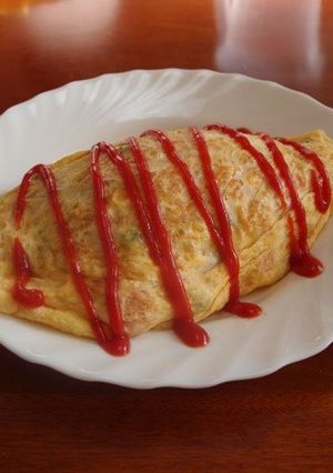 A picture of Easy One-Egg Omurice.