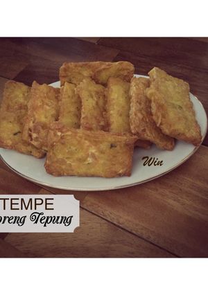 Foto resep Tempe Goreng Tepung