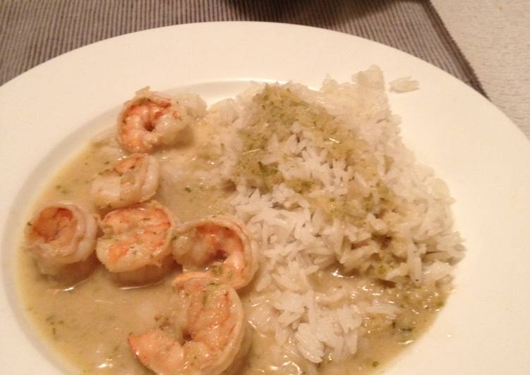 Thai Green Shrimp Curry