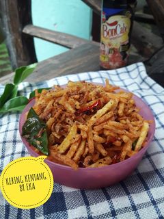 Foto resep Kering kentang pedas manis