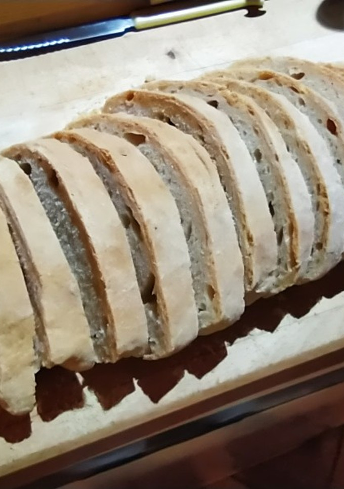 Una foto de Pan blanco casero
