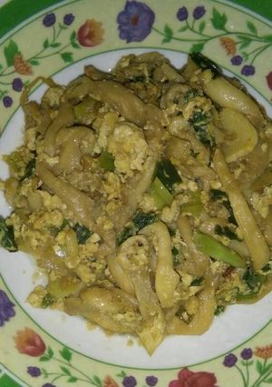 Foto resep Telur orak arik jamur tiram