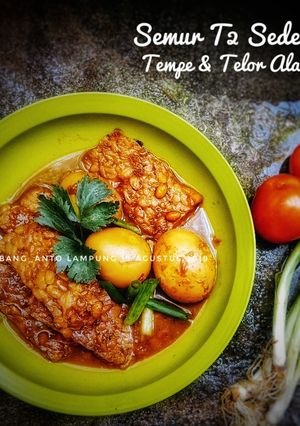 Foto resep Semur Tempe Telur Sederhana