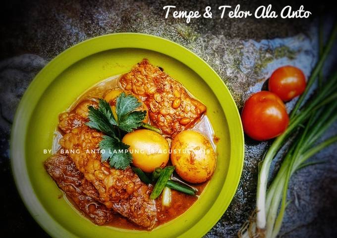 Resep Semur Tempe Telur Sederhana Oleh Anto Cookpad