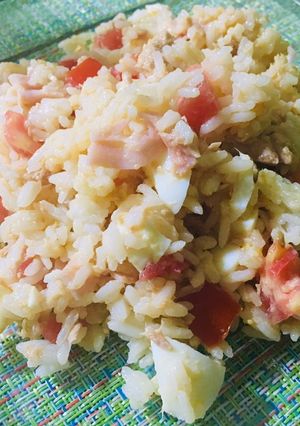 Una foto de Ensalada de arroz