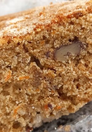 Una foto de Budín de zanahoria