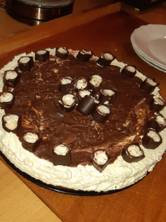 Túró rudi torta recept fotója