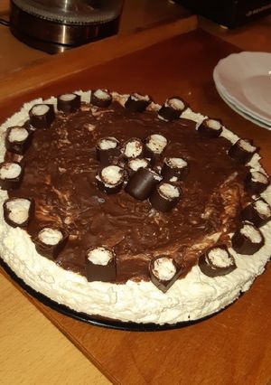 Túró rudi torta recept fotója