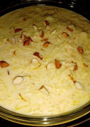 A picture of Kesari sevaiya.