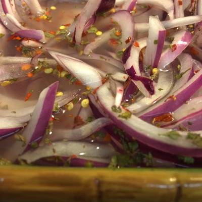 Cebolla morada o red onion desflemada Receta de macorose66- Cookpad