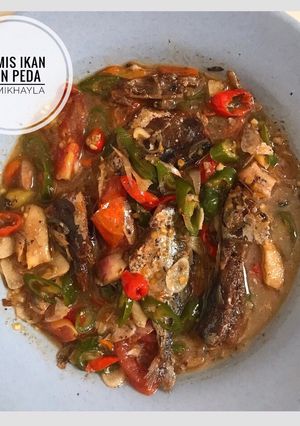 Foto resep Tumis ikan asin peda