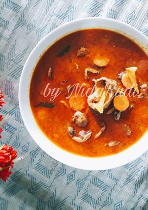 Foto resep Kare Jeroan Ayam pedas