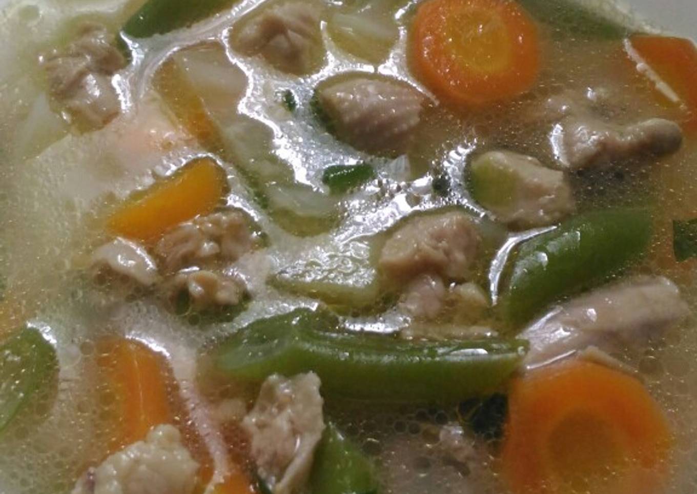 Sop ayam rumahan anti ribet