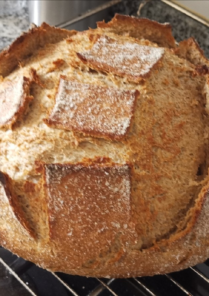 Una foto de Pan con harina de centeno