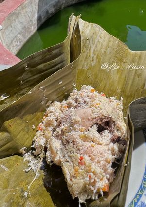 Foto resep Botok Ayam Bungkus Daun Pisang