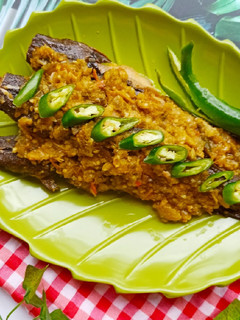Foto resep Lele asap cabai hijau