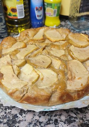 Una foto de Tarta de manzana Fácil y rápida
