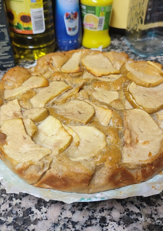 Una foto de Tarta de manzana Fácil y rápida
