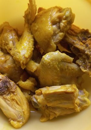 Foto resep Ayam Ungkep Bumbu Kuning
