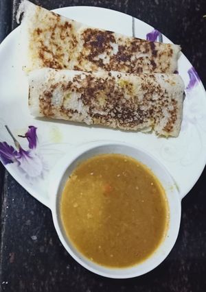 आलू मसाला डोसा (aloo masala dosa recipe in Hindi) रेसिपी मुख्य फोटो