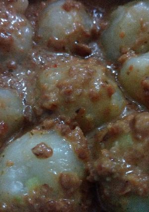 Foto resep Cilok Kuah Pecel