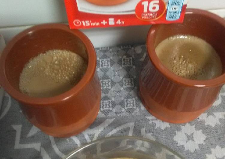 Cuajada con café