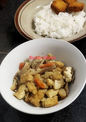 Foto resep Tumis Tahu Jamur Timur