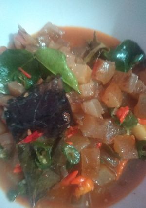 Foto resep Oseng oseng kikil