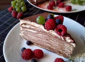 Foto resep Tiramisu Mille Crepes (Creamy and Melt in your mouth! 😋👍)