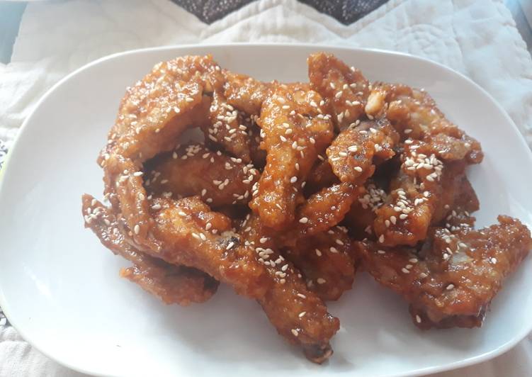 Resep Spicy chicken wings Mudah