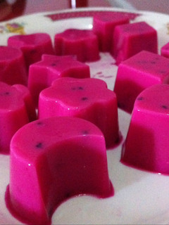 Foto resep Puding buah naga