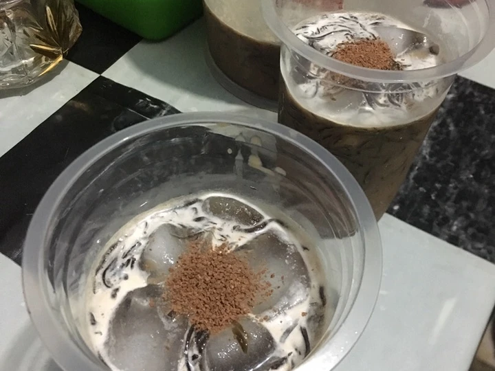 Langkah Gampang Membikin Resep Es Cappuccino Cincau yang Enak Banget Anti Ribet, Lezat Sekali